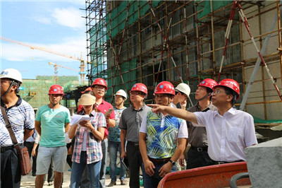 厦门市委常委海沧区委书记林文生来新阳街道调研指导防台抗台工作