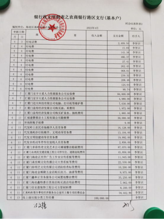 4月银行收支1